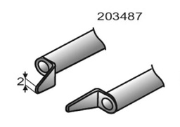 Tip; flat; 2mm; for XY-LF1680 station
