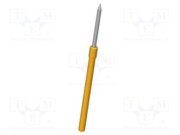 Test needle; Operational spring compression: 8mm; 5A; Ø: 1mm; 3N