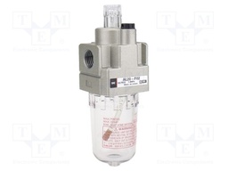 Lubricator; G 1/4"; inside; 3400l/min; bowl mat: polycarbonate