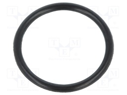 O-ring gasket; NBR; D: 1.5mm; Øint: 15mm; black; -30÷100°C