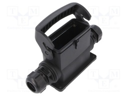 Enclosure: for rectangular connectors; Han Eco B; size 16B; M32