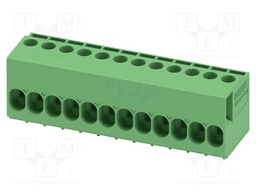 PCB terminal block, rated current: 24 A, rated voltage (III/