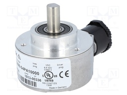 Encoder: incremental; Uin: 5÷32V; Impulses/rotation: 10000; IP65