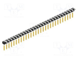 Connector: pin strips; pin header; male; PIN: 29; 2.54mm; THT; 1x29