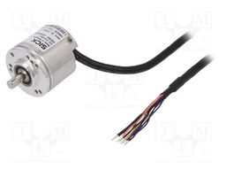 Encoder: incremental; Usup: 4.5÷5.5VDC; 360imp/revol; shaft 6mm