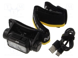 Torch: LED headtorch; IP68; waterproof; No.of diodes: 4; 100m