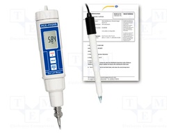 Meter: pH; LCD; 0÷14pH; IP67; Dim: 180x32x40mm; Temp: max.60°C