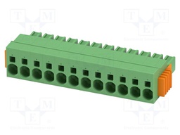 PCB connector, nominal cross section: 6 mm?, color: green, n