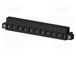Connector: pluggable terminal block; plug; female; straight; 300V