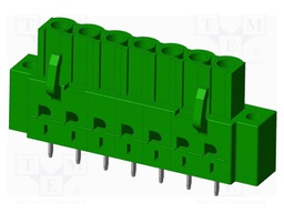 Connector: pluggable terminal block; socket; female; straight