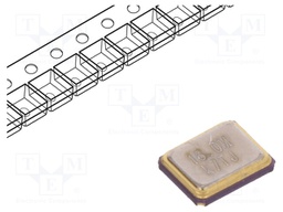 Resonator: quartz; 16MHz; ±20ppm; 10pF; SMD; 2.5x2x0.6mm