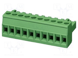 PCB connector, nominal cross section: 2.5 mm2, color: green,