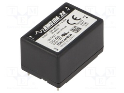 Converter: AC/DC; 12W; Uout: 24VDC; Iout: 500mA; 82÷84%; 85÷265VAC