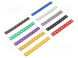 Markers; Marking: 0; 1; 2; 3; 4; 5; 6; 7; 8; 9; 3.8÷5.9mm; PVC