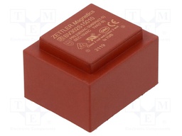 Transformer: encapsulated; 230VAC; 15V; Mounting: PCB