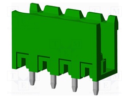 Connector: pluggable terminal block; socket; male; straight; THT