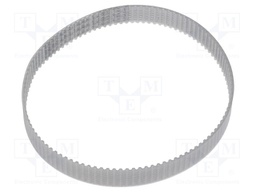 Timing belt; T2.5; W: 10mm; H: 1.3mm; Lw: 277.5mm; polyurethane