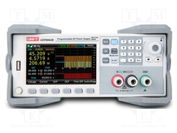 Power supply: programmable laboratory; 0÷150VDC; 0÷5A; 200W