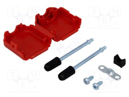 Enclosure: for D-Sub connectors; D-Sub 9pin,D-Sub HD 15pin