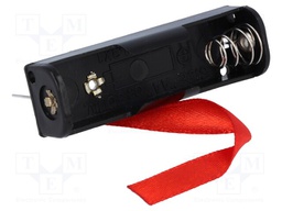 Holder; Mounting: PCB; Size: AA,R6; Batt.no: 1