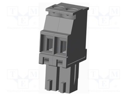 Connector: pluggable terminal block; plug; female; angled 90°