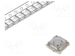 Microswitch TACT; SPST; Pos: 2; 0.02A/15VDC; SMT; none; 1.6N; 1.5mm