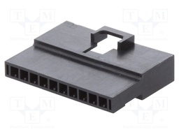 Plug; wire-wire/PCB; male; Milli-Grid; 2mm; PIN: 10; w/o contacts