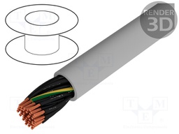 Wire; stranded; Cu; JZ-500; 41G0,75mm2; unshielded; PVC; 300/500V