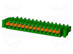 Connector: pluggable terminal block; plug; female; straight; 5.5A