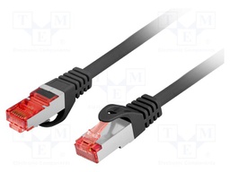 Patch cord; RJ45 plug,both sides; S/FTP; 6; stranded; Cu; LSZH