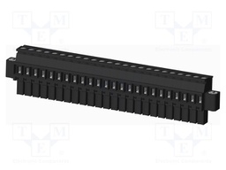 Connector: pluggable terminal block; plug; female; angled 90°