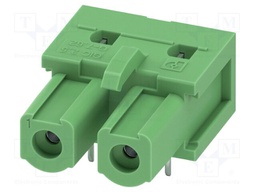 PCB headers, nominal cross section: 2.5 mm?, color: green, n