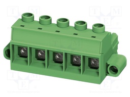 PCB connector, nominal cross section: 35 mm?, color: green,