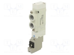 Electromagnetic valve; 5/2 monostable; G 1/4"; Temp: -10÷50°C