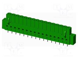 Connector: pluggable terminal block; socket; female; straight