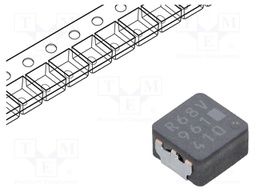 Inductor: wire; SMD; 680nH; 8.4A; 7.6mΩ; 5.5x5x3mm; ±20%; -55÷155°C