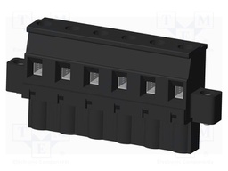 Connector: pluggable terminal block; plug; female; angled 90°