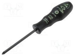 Screwdriver; Pozidriv®; Size: PZ0; ESD; Blade length: 60mm