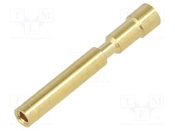 Contact; Size: 1mm; female; 0.34÷1mm2; crimped; for cable