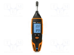 Thermo-hygrometer; LCD; -20÷60°C; 0÷100%RH; Accur: ±0.5°C; IP40