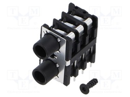 1/4'' STACKING JACK STEREO SCREW