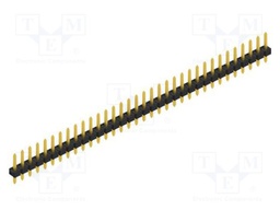 Connector: pin strips; pin header; male; PIN: 34; 2.54mm; THT; 1x34