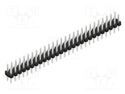 Connector: pin strips; pin header; male; PIN: 54; 2mm; THT; 2x27