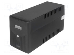 Power supply: UPS; 900W; 1500VA; 230VAC; 198x158x380mm; 9Ah; 50Hz