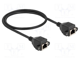 Extender Ethernet; S/FTP; RJ50 socket,both sides; 0.5m; PVC