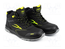 Boots; Size: 48; black; nubuck; 7321NA; Features: water resistant