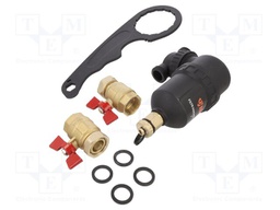 Dirt separator; max.8bar; Filter: magnetic,mesh; 500um; 9000Gs