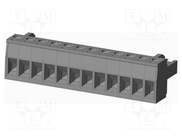 Connector: pluggable terminal block; plug; female; straight; grey
