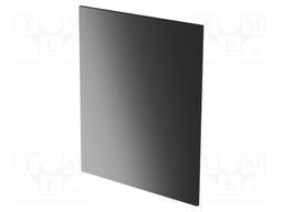 Rear panel; for ITALTRONIC enclosure