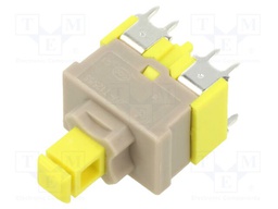 Switch: push-button; Pos: 2; DPST; 16A/250VAC; OFF-ON; Illumin: none